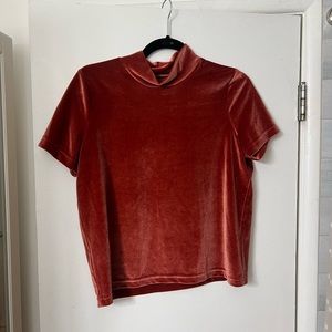 Madewell velvet top